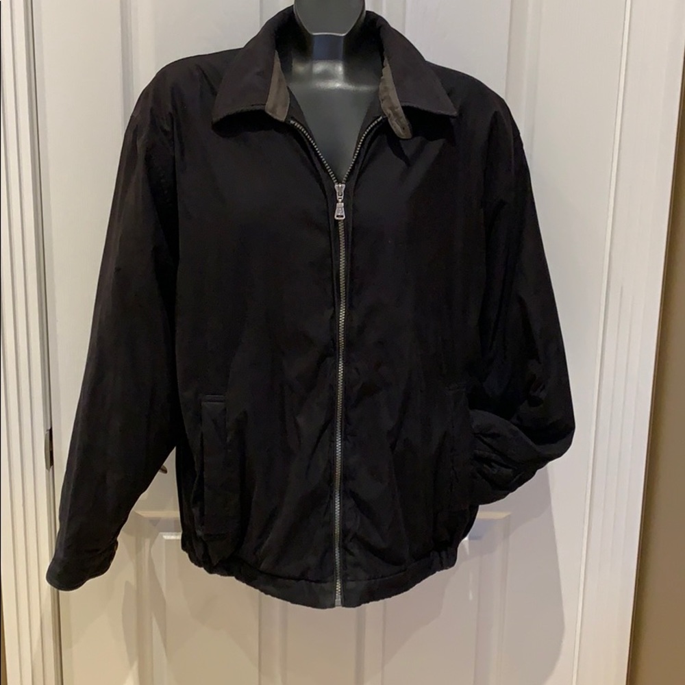 Men’s black jacket